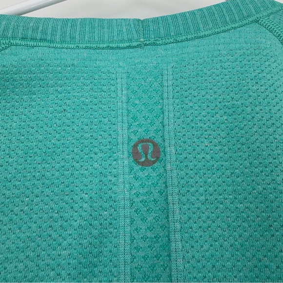 Lululemon Swiftly tech teal short sleeve 12 - Picture 3 of 4